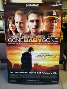 Gone Baby Gone 2008 rolled 26x39.75 dvd promotional poster