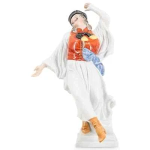 HEREND UNGARISCHES PORZELLANTANZ 11" FIGUR #5427 - Bild 1 von 5