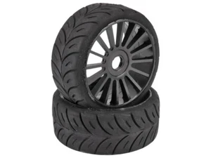 SP 1:8 Rally Game Komplettrad Sport soft (2) Reifen Profil Speichenfelge schwarz - Bild 1 von 5