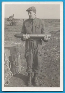 Artiglierie Proiettile di Cannone FP fotografia original vintage photo MA2055 - Imagen 1 de 2