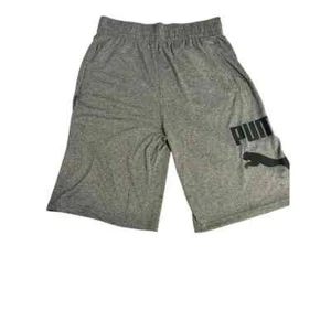Puma Charcoal Color Active Wear Long Shorts-Size Youth Large - Picture 1 of 6