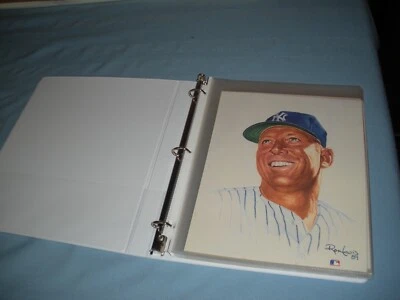 Set of 24 Sports legends 8" X 10" Color 1989 Artworks 20 Baseball 4 Football - Image 1 of 4