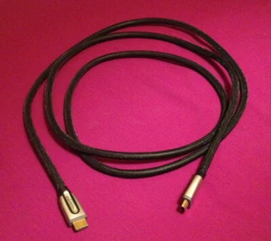 Rocketfish 8' High Speed HDMI Cord with Ethernet~USED~Braided Cable RF-G1167 - Picture 1 of 4