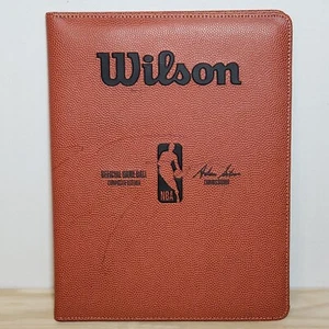 Wilson NBA Official Game Ball Composite Leather Folder Basketball 9.5” x 12.2" - Picture 1 of 10