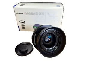 Zeiss Distagon T ZF.2 28mm f/2 (Nikon F Mount) Lens w/ Cine Mod Zeiss Focus Gear - Picture 1 of 3