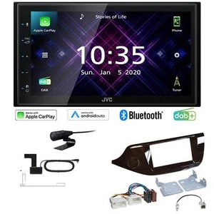JVC Autoradio Apple CarPlay Android Auto DAB+ für KIA Cee'D ab 2012 ab 2012 - Bild 1 von 8