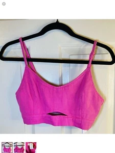 House of Harlow 1960 Pink Crop Top, 6 - Picture 1 of 3
