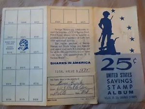 1961 25 cent stamp,in a 1964 stamp album - Picture 1 of 6