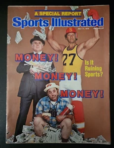 SPORTS ILLUSTRATED JULY 17 1978 IS MONEY RUINING SPORTS?  NO LABEL B35:1308 - Picture 1 of 18