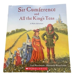 Sir Cumference All the King's Tens A Math Adventure Counting School Children’s - Picture 1 of 6
