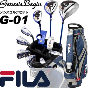 FILA GOLF Men's Golf Clubs 14-piece set FL-G01-TF Club set Men from Japan - Picture 1 of 18