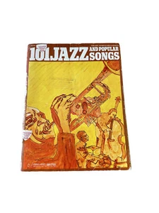 101 Jazz and Popular Songs For Easy Trumpets Clarinets Songbook Vintage 1970 - Picture 1 of 2