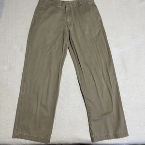 Arrow Pants Men’s Size 36x32 Beige Cotton Chino Work Wear Pockets Straight Leg - Picture 1 of 7