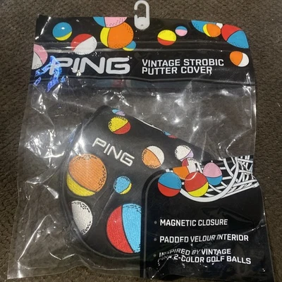 PING Limited Strobic Mallet Style Putter Cover Headcover NEW in Plastic - Image 1 of 4