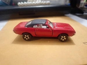 Playart Dodge Challenger Red Rolls Doors Open Black Roof  - Foto 1 di 11