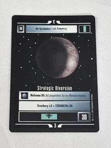 STRATEGIC DIVERSION - STAR TREK CUSTOMIZABLE CARD GAME - Picture 1 of 3