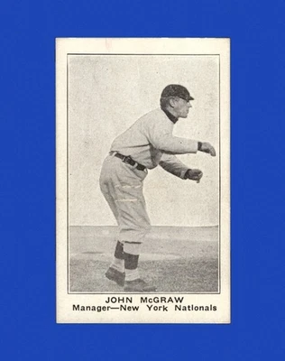 American Caramel Set-Break John McGraw 1921 como nuevo (recortado) *GMCARDS* Foto 1 de 2