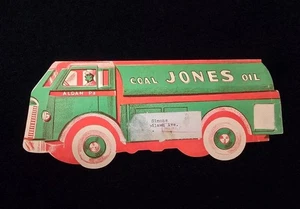 Vintage Werbeausschnitt Jones Kohle & Heizöl Aldan, PA SCHÖN! - Bild 1 von 5