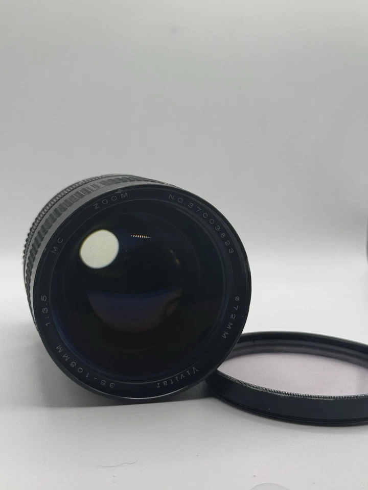 Vivitar 35–105mm f/3.5 MC Zoom Lens • Tested • Clean Optics • w/ UV Filter - Image 1 of 4