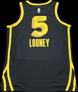 Kevon Looney Signed Jersey PSA Golden State Warriors Autographed - Picture 1 of 2