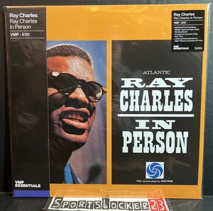 Ray Charles Ray Charles In Person Blue Colored Vinyl Record 180g - VMP Exclusive - Picture 1 of 10
