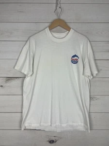 Camisa De Colección StarKist Dolphin Safe Para Hombre Grande Blanca Gracias Gráfico Promo Años 90 - Imagen 1 de 7