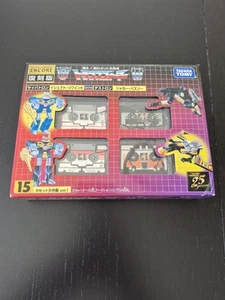 Transformers Takara Tomy G1 Encore réédition 15 cassettes Vol.1 Int Scellé - Imagen 1 de 10