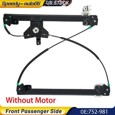 Front Passenger For Nissan Pathfinder 2013-2021 Power Window Regulator w/o Motor - Image 1 of 4