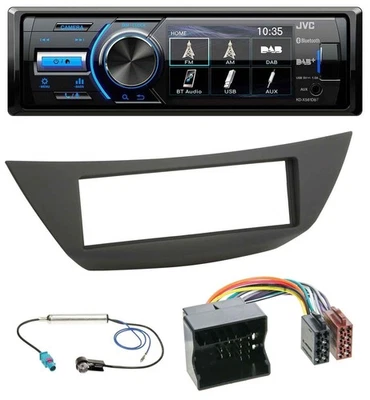 JVC Bluetooth MP3 USB DAB Autoradio für Renault Laguna 3 (ab 2008) - Bild 1 von 4