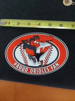 Proud Orioles Fan Colorful Bird Insignia Decal Baltimore Fans - Image 1 of 2
