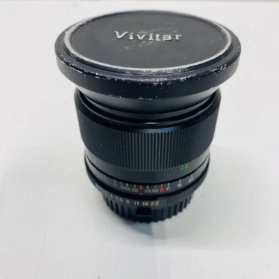 Auto Vivitar 28mm 1:2.5 Wide Angle Camera Lens for Minolta MD - Image 1 of 4