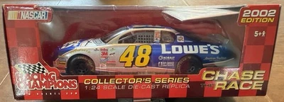 Jimmie Johnson Autographed 1:24 Scale Diecast 2002 Collector’s Series Replica - Image 1 of 4