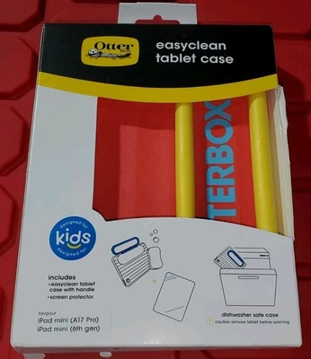 OtterBox EasyClean Kids Tablet Case for Apple iPad Mini (A17 Pro) (6th Gen) New - Image 1 of 4