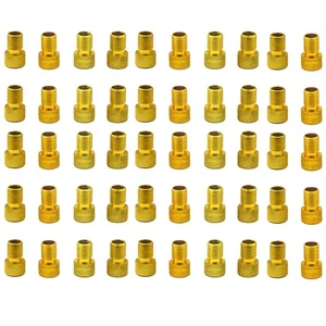 2X (adaptador de válvula de bicicleta de aleación de aluminio, adecuado para bicicletas de montaña 6254 - Imagen 1 de 8