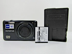 Olympus VG-160 14.0MP HD Movie Compact Digital black - Picture 1 of 9