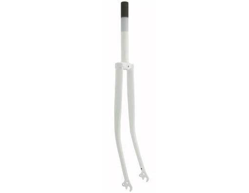 27" Steel Fork 1" Threaded White BIKE ROAD CRUISER  BICYCLE - Image 1 of 1