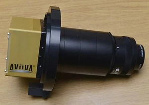 ATMEL AVIIVA EV71YUM8CL1205-BA0 Cámara de escaneo lineal con LENTE SYMMAR 120MM - Imagen 1 de 5