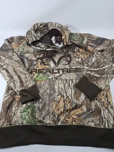 Men's Realtree Camo Foliage Hoodie S/P Logo Pocket Polyester Midweight RN147453 - Picture 1 of 15