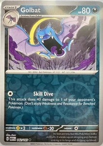 Golbat Reverse Holo 042/165 MEW: Scarlet & Violet 151 - Picture 1 of 1