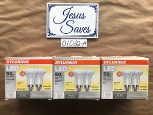 6 -SYLVANIA LED Flood Light Bulb R20, 5W, Dimmable Soft White 01022A - Picture 1 of 2