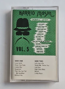 Various Barrio Music Vol. 5 Barrio Rec. Cassette Tape 1984 Original Audio Tested - Picture 1 of 6