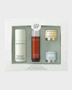 AMOREPACIFIC Green Tea Hydration Essentials Set Nectar Cream Enzyme Peel Essence - Picture 1 of 7