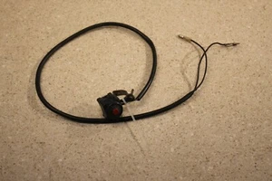 Interruptor de parada rojo Kawasaki KX500 1983-2004 2474 S83 - Imagen 1 de 4