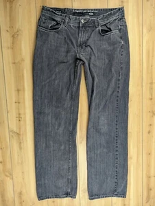 Buffalo i Jeans Taylor Easy Straight Fit Black Jeans Mens 38x36 Denim Cotton - Picture 1 of 11