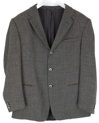 VERSACE Classic V2 18Cuko Blazer Men's (EU) 54 Single Breasted Wool Patterned - Image 1 of 4