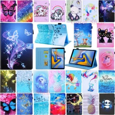 For Samsung Galaxy Tab A 10.1 T510 T585 T590 T290 Flip Stand Leather Case Cover - Image 1 of 4