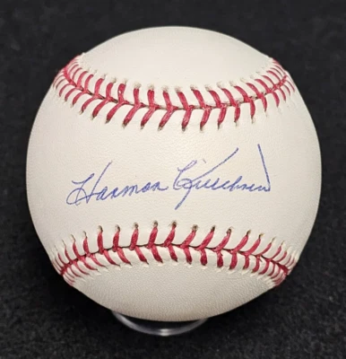 HARMON KILLEBREW Signed Official MLB Baseball-HOF-MINNESOTA TWINS-STEINER-PSA - Image 1 of 4