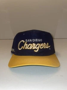 Vintage San Diego Chargers Sports Specialties Script  SnapBack - Picture 1 of 6