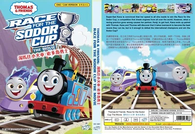 Thomas & Friends (Movie): Race for the Sodor Cup ~ All Region ~ Brand New ~ DVD - Image 1 of 4
