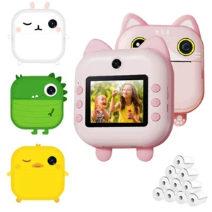 48MP Kids Instant Print Camera Video Digital Camera with Paper Children Toy Gift - Picture 1 of 15